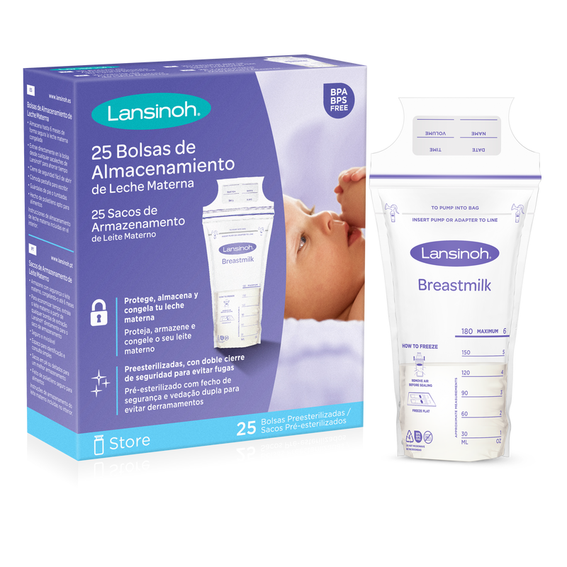 Sacos de Armazenamento de Leite Materno (25 unid e 50 unid)